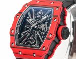 Richard Mille RM 12-01 Super Clone Swiss Tourbillon – Premium Red Carbon Case, Luxury Sports Watch image 7