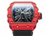 Richard Mille RM 12-01 Super Clone Swiss Tourbillon – Premium Red Carbon Case, Luxury Sports Watch image 8