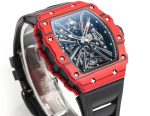 Richard Mille RM 12-01 Super Clone Swiss Tourbillon – Premium Red Carbon Case, Luxury Sports Watch image 6