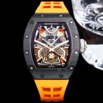 High-End Luxury Super Clone Richard Mille RM 47 Samurai Watch – Carbon Barrel Case, Swiss Tourbillon Movement image 2