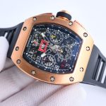 Luxurious Richard Mille RM 011 Felipe Massa Super Clone Watch – Swiss Movement, Titanium Case, Skeleton Dial image 4