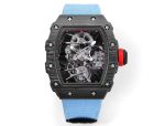 High-End Richard Mille RM 27-02 Super Clone | Swiss Tourbillon Movement | Best Carbon Fiber Skeleton Watch image 2