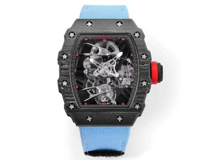 High-End Richard Mille RM 27-02 Super Clone | Swiss Tourbillon Movement | Best Carbon Fiber Skeleton Watch image 2