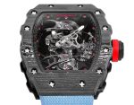 High-End Richard Mille RM 27-02 Super Clone | Swiss Tourbillon Movement | Best Carbon Fiber Skeleton Watch image 6