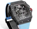 High-End Richard Mille RM 27-02 Super Clone | Swiss Tourbillon Movement | Best Carbon Fiber Skeleton Watch image 7