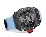 High-End Richard Mille RM 27-02 Super Clone | Swiss Tourbillon Movement | Best Carbon Fiber Skeleton Watch image 5