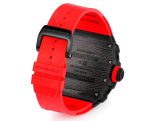 High-End Swiss Richard Mille RM 27-02 Super Clone Tourbillon Watch – Lightweight Carbon Case, Red Rubber Strap For Sport & Style image 11
