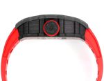 High-End Swiss Richard Mille RM 27-02 Super Clone Tourbillon Watch – Lightweight Carbon Case, Red Rubber Strap For Sport & Style image 9