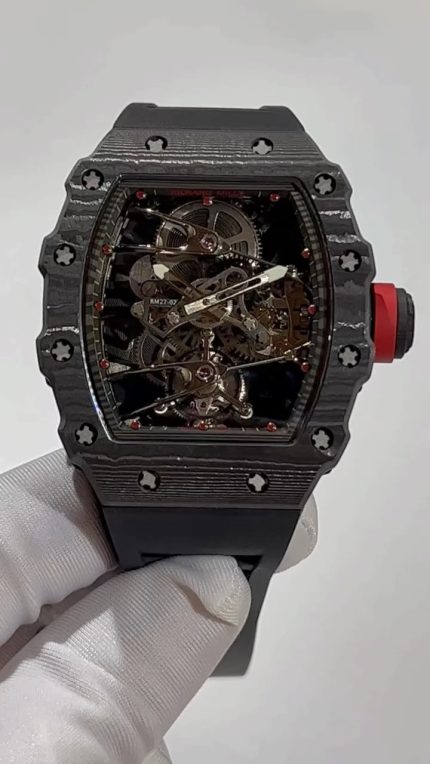 Ultimate Swiss Super Clone Richard Mille RM 27-02 – Lightweight, Sporty, And Shock-Resistant Tourbillon Watch image 2