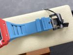 Premium Swiss Richard Mille RM35-02 Rafael Nadal Super Clone Tourbillon – Carbon Case & Blue Strap Luxury Skeleton Watch For Men image 11