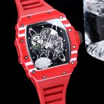 Richard Mille RM 35-02 Rafael Nadal Super Clone – Striking Red Carbon Case, Swiss Precision, Skeleton Watch for Bold Style image 5