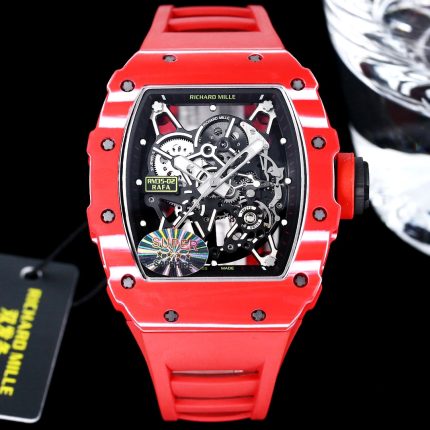 Richard Mille RM 35-02 Rafael Nadal Super Clone – Striking Red Carbon Case, Swiss Precision, Skeleton Watch for Bold Style image 2