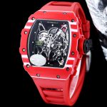 Richard Mille RM 35-02 Rafael Nadal Super Clone – Striking Red Carbon Case, Swiss Precision, Skeleton Watch for Bold Style image 4