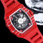 Richard Mille RM 35-02 Rafael Nadal Super Clone – Striking Red Carbon Case, Swiss Precision, Skeleton Watch for Bold Style image 10