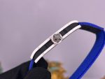 Ultra-Thin Swiss Richard Mille RM 67-02 Super Clone Alexis Pinturault – White Carbon TPT Case, Skeleton Dial, Blue Strap image 7