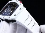 Richard Mille RM 27-02 Rafael Nadal Super Clone White Ceramic Watch – High-End Skeleton Dial, Swiss Movement, Sporty & Luxurious Design image 4