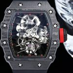 High-Quality Super Clone Richard Mille RM 27-02 Rafael Nadal Tourbillon Watch – Ultra-Light Carbon Case, Skeleton Dial image 3