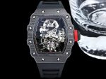 High-Quality Super Clone Richard Mille RM 27-02 Rafael Nadal Tourbillon Watch – Ultra-Light Carbon Case, Skeleton Dial image 2