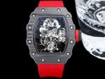 Swiss Richard Mille RM 27-02 Tourbillon Rafael Nadal Super Clone Watch – Lightweight Carbon Fiber Case, Skeleton Dial image 2