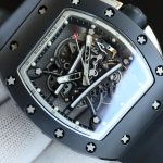 Swiss Richard Mille RM 61-01 Super Clone Yohan Blake Black Ceramic Skeleton Watch For Men image 4