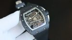 Swiss Richard Mille RM 61-01 Super Clone Yohan Blake Black Ceramic Skeleton Watch For Men image 6