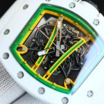 Best Richard Mille RM 61-01 Super Clone Yohan Blake Watch | Swiss Movement | Luxury Ceramic Carbon Fiber Design image 5
