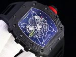Best Richard Mille RM 35-02 Super Clone – Bold Carbon Fiber Case and Premium Skeletonized Dial Design image 5