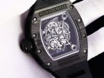 Premium Richard Mille RM 055 Bubba Watson Super Clone Watch – Swiss Movement, Carbon Fiber Case, Skeleton Dial image 6