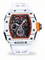 Super Clone Richard Mille McLaren RM 50-03 – Ultra Lightweight Swiss Skeleton Watch In White Case image 1