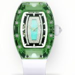 Luxury Super Clone Richard Mille RM 07-02 Ladies Diamond Green Bezel Watch For Elegant Women image 1
