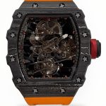 Swiss Durable Richard Mille RM 27-02 Rafael Nadal Super Clone Watch With Carbon Fiber Case, Orange Rubber Strap image 1