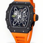 Luxury Sport Super Clone Richard Mille RM 35-02 Rafael Nadal Watch With Bold Orange Strap image 1