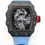 High-End Richard Mille RM 27-02 Super Clone | Swiss Tourbillon Movement | Best Carbon Fiber Skeleton Watch image 1