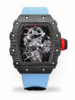 High-End Richard Mille RM 27-02 Super Clone | Swiss Tourbillon Movement | Best Carbon Fiber Skeleton Watch image 1