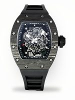 Premium Richard Mille RM 055 Bubba Watson Super Clone Watch – Swiss Movement, Carbon Fiber Case, Skeleton Dial image 1