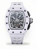 Luxury Richard Mille RM 11-03 Super Clone Watch | Swiss Movement | Titanium & White Ceramic | Skeleton Sport Design image 1