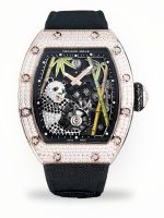 Luxurious Richard Mille RM 26-01 Panda Super Clone Watch – Swiss Tourbillon, Diamond-Set Case, Skeleton Dial image 1