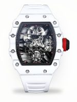 Richard Mille RM 27-02 Rafael Nadal Super Clone White Ceramic Watch – High-End Skeleton Dial, Swiss Movement, Sporty & Luxurious Design image 1