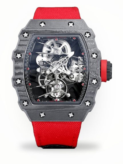Swiss Richard Mille RM 27-02 Tourbillon Rafael Nadal Super Clone Watch – Lightweight Carbon Fiber Case, Skeleton Dial image 1