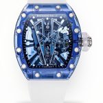 Richard Mille RM 27-03 Super Clone Blue Sapphire Crystal Watch | Skeleton Design, Fully Transparent Case image 1