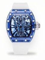 Richard Mille RM 27-03 Super Clone Blue Sapphire Crystal Watch | Skeleton Design, Fully Transparent Case image 1
