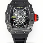 Best Richard Mille RM 35-02 Super Clone – Bold Carbon Fiber Case and Premium Skeletonized Dial Design image 1