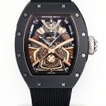 Luxury Richard Mille RM 47 Super Clone – Best Swiss Skeleton Tourbillon Watch With Ceramic Case & Samurai Design image 1