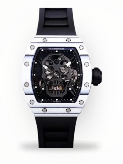 Luxury Richard Mille RM 52-01 Super Clone Tourbillon Watch – Bold Skull Design, Swiss Precision & Ultimate Craftsmanship image 1