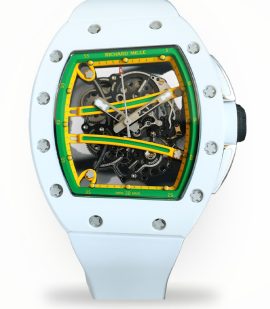 Best Richard Mille RM 61-01 Super Clone Yohan Blake Watch | Swiss Movement | Luxury Ceramic Carbon Fiber Design image 1
