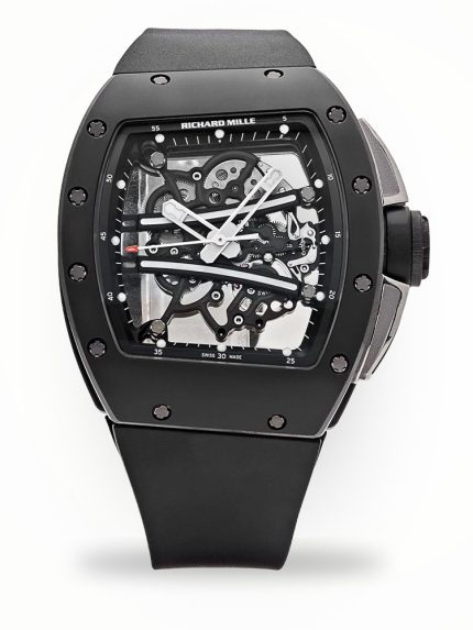 Swiss Richard Mille RM 61-01 Super Clone Yohan Blake Black Ceramic Skeleton Watch For Men image 1