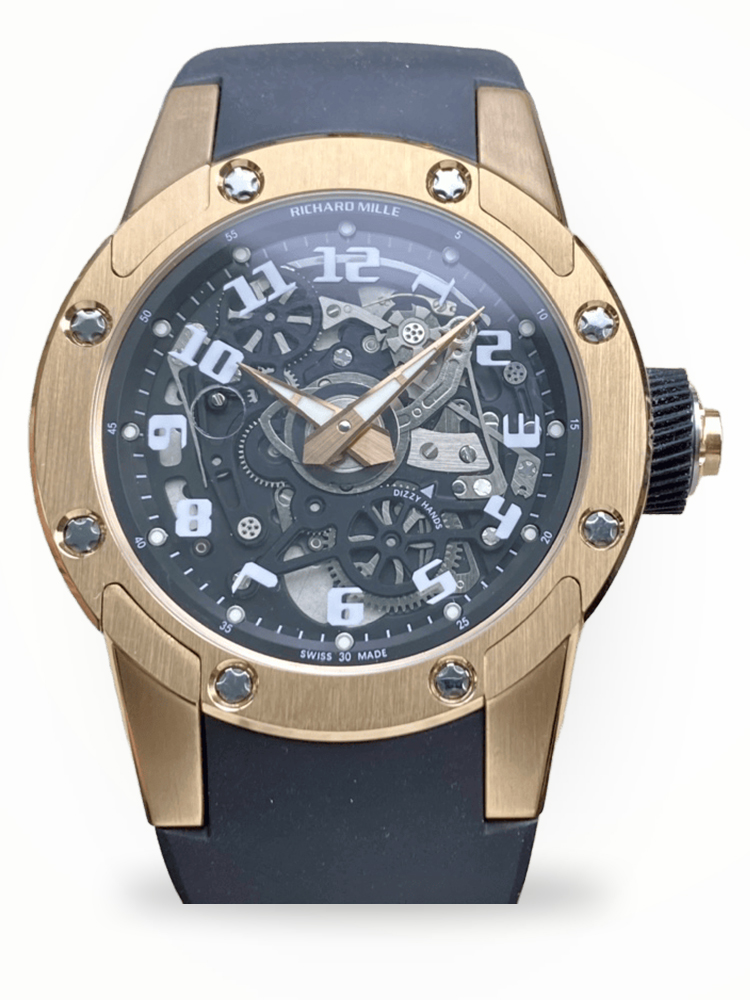 Richard Mille RM 63-01 Dizzy Hands Super Clone Rose Gold Swiss Watch – Elegant Skeleton Dial, Premium Finish image 1 Richard Mille RM 63-01 Dizzy Hands Super Clone Rose Gold Swiss Watch – Elegant Skeleton Dial, Premium Finish image 1