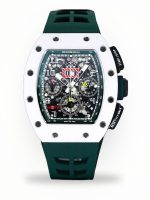 Luxury Super Clone Richard Mille RM 011 Massa Flyback Chronograph – Swiss Movement, Green Rubber Strap image 1
