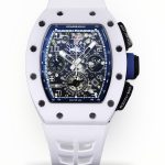 Men’s Richard Mille RM 011 Super Clone Chronograph Watch – White Ceramic Case With Skeleton Dial image 1