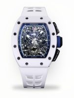 Men’s Richard Mille RM 011 Super Clone Chronograph Watch – White Ceramic Case With Skeleton Dial image 1